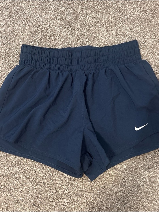 Nike Pants - Nike Women's Navy Athletic Running Shorts with Swoosh